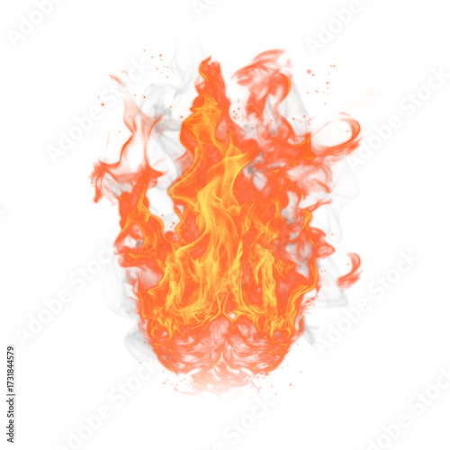 Isolated Fire Effect