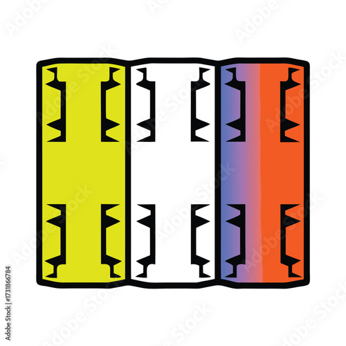 Invisible Logo with Letter I