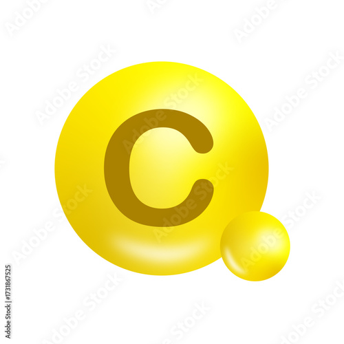 Vitamin C Glossy vecter