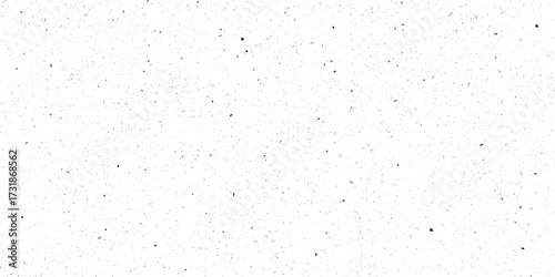 Speckle grain dot white paper noise texture distress effect vector illustration pattern background. Dirty or dust film grain speck grit grunge overlay on white background grain noise particles.