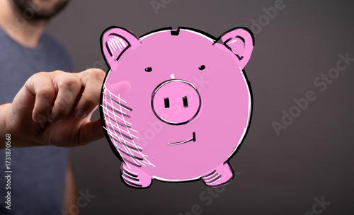 Savings, finance, money, pi...