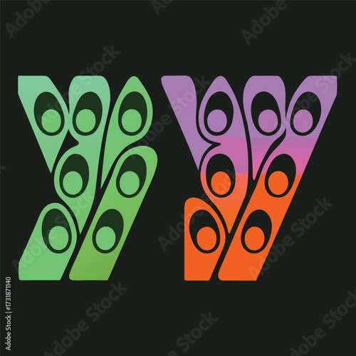 Yielding Logo with Letter Y