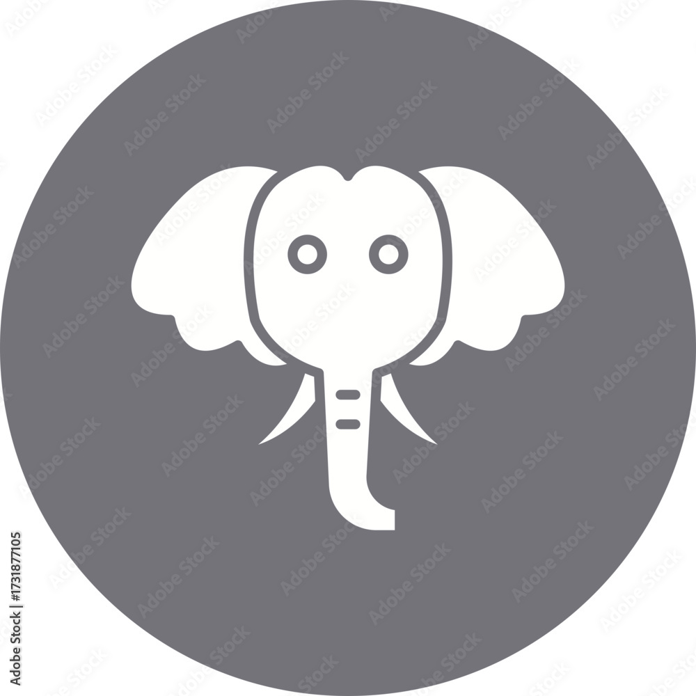 Fototapeta premium elephant vector illustration