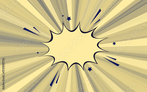 Abstract background with rays. Ray sun light. Comic Sunburst background. Radial circle line. Pattern starburst.
