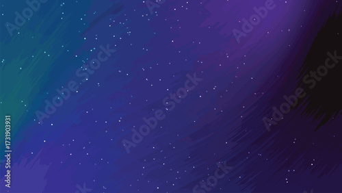 Abstract space background with flowing lines and sparkling particles animation, Abstracts Twirls Particles, Stock royalty.