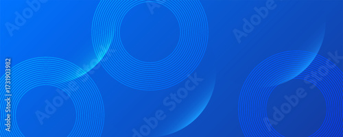 Abstract blue circle background with subtle blue gradient. Featuring geometric patterns, ideal for modern designs, digital projects, vector eps10