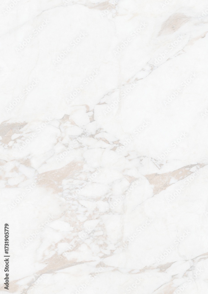 Obraz premium White marble surface with natural veining patterns