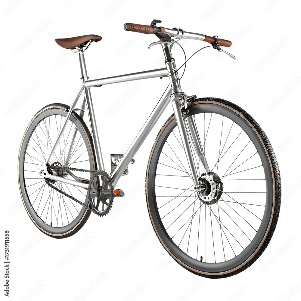 Obraz premium bicycle isolated on white