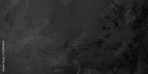 Dark grey textured concrete wall background. Textured grunge dark black concrete background