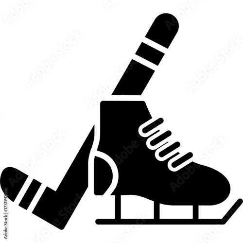 Ice Hockey Icon
