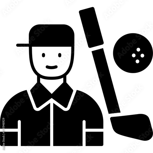Golf Player Icon