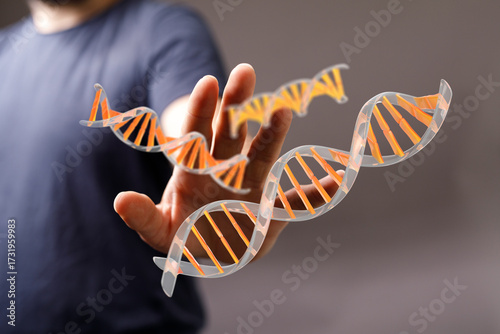 Close-up image of a man's h...