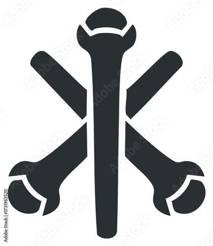 Abstract Star of Life Symbol Medical Emergency Service Healthcare Icon