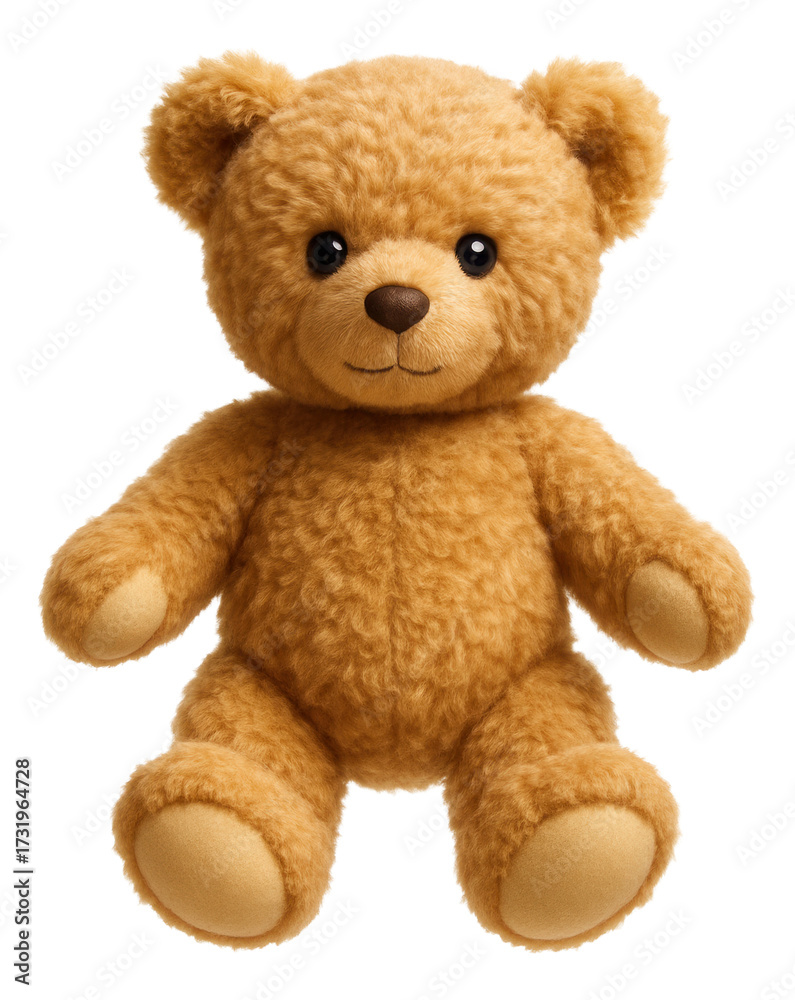 Obraz premium Isolated stuffed teddy bear.