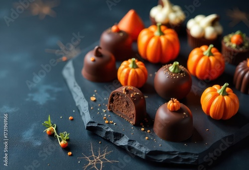 Halloween Chocolate Delights PumpkinShaped Treats