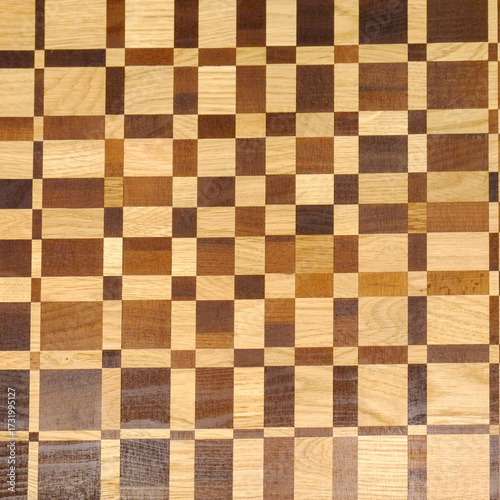 Paris, France, EU. Geometric pattern - wooden marquetry