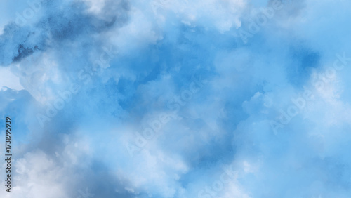 Soft, dreamy sky wallpaper featuring cumulus clouds in subtle pastel tones.