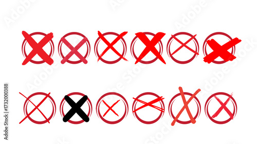 Cross vector illustration icon symbol