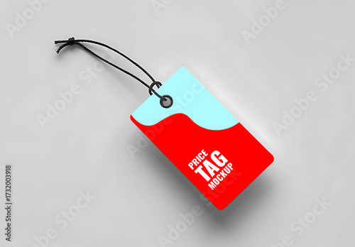 Hanging Price Tag Mockup