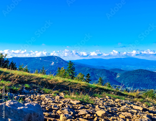Fototapeta Naklejka Na Ścianę i Meble -  Beskides Mountains in Poland.