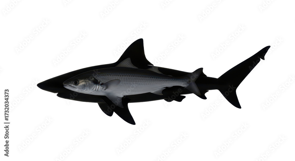 Obraz premium Elegant long sleeve wedding dress in ivory isolated PNG with Transparent Background