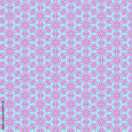 A mesmerizing seamless geometric pattern with jewel-like facets creating a striking optical illusion of depth and shine.