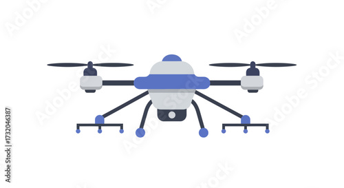 Precision aerial sprayer drone for agriculture and modern technology applications