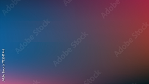 Geometric abstract background with deep blue and red hues rectangular pattern Glassmorphism smooth color gradient