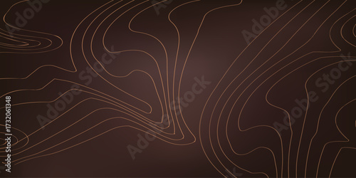 Brown contours on the background. Vector illustration. Musical lines on a brown background.
Round images