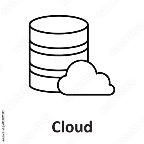  Cloud Vector Icon which can easily modify or edit