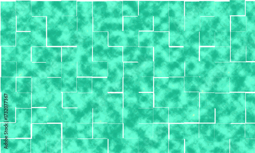 Green Grid Background Abstract Maze Texture Artistic Circuit Pattern Line Network Flow Design Layered Style Creative Depth Visual Structure Organic.