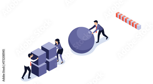 Teamwork and collaboration to overcome challenges and achieve goals.