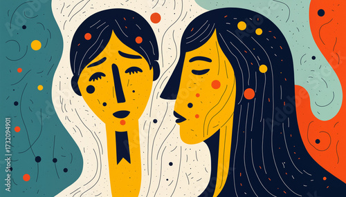 abstract illustration of ma...