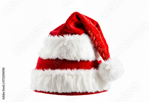 red and white striped sequi...