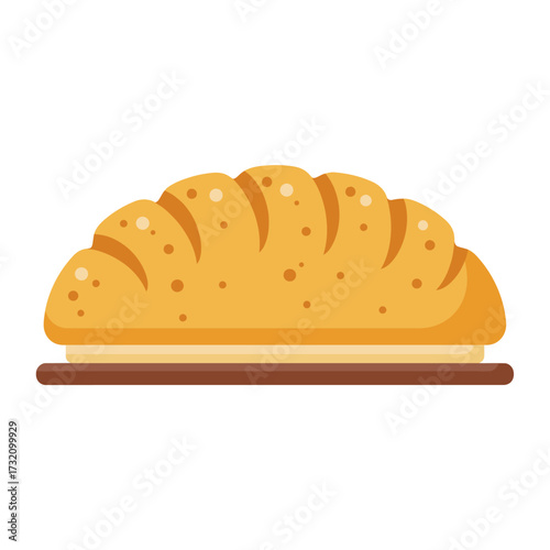 vector illustration of bread