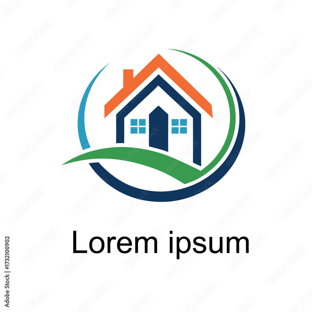 Fototapeta premium real estate logo