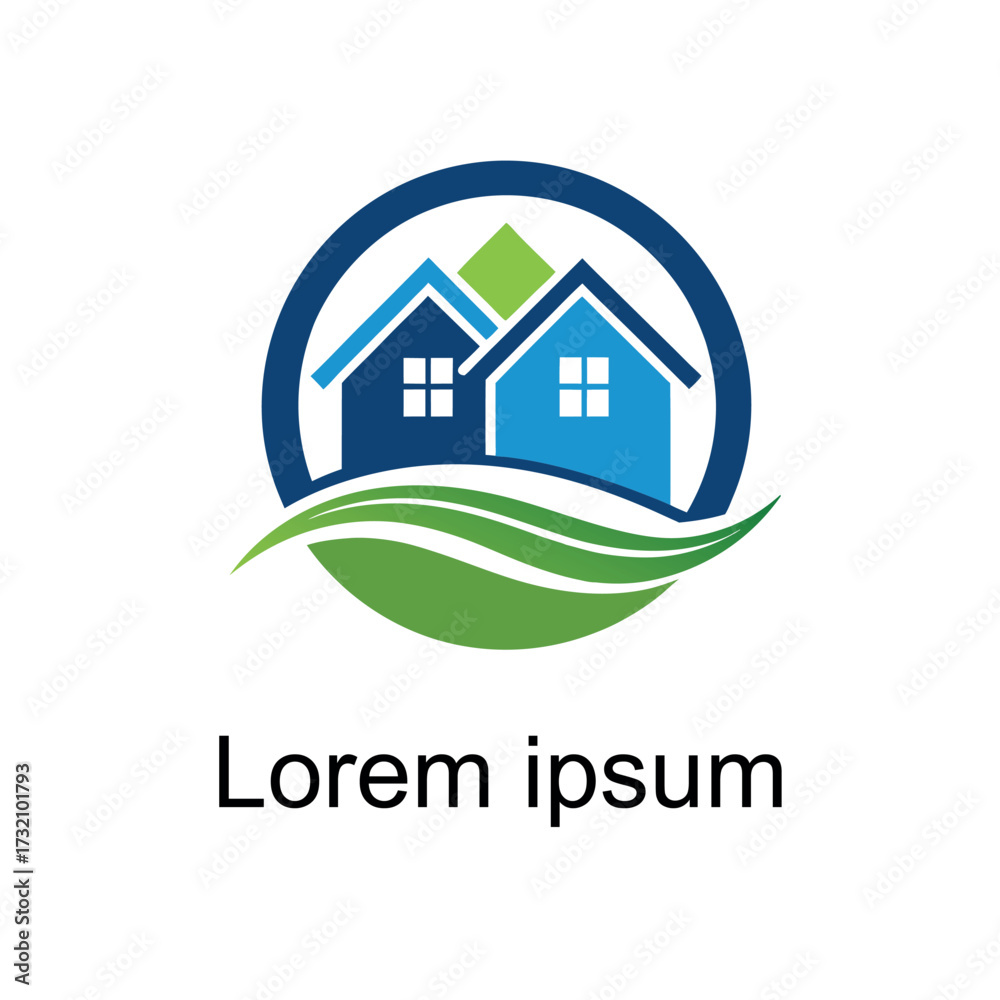 Fototapeta premium real estate logo