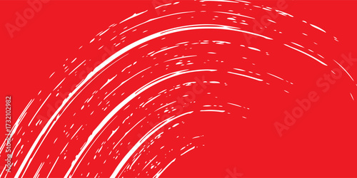 red brush wrap car sticker pattern abstract banner sporty lines white color combination grunge brush pattern vector design.