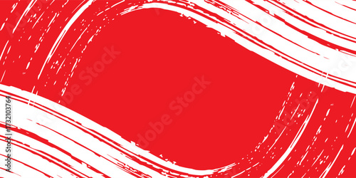 red brush wrap car sticker pattern abstract banner sporty lines white color combination grunge brush pattern vector design, Eps 10.