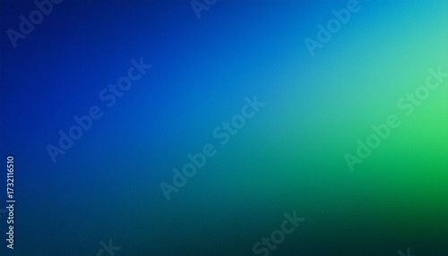 Abstract Noise Blue Green Gradient Background Blending Colors From Dark To Light