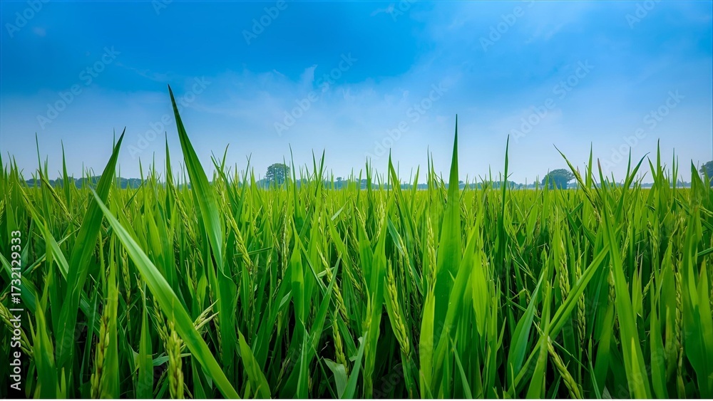 Obraz premium grass and sky