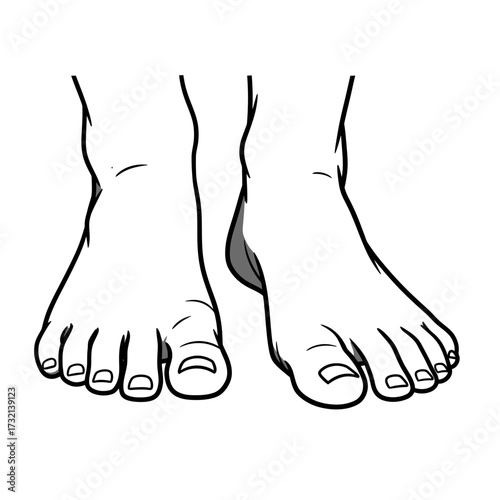 Pair of Bare Feet