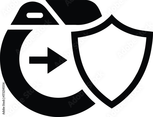 Data Protection Icon Secure Backup and Recovery