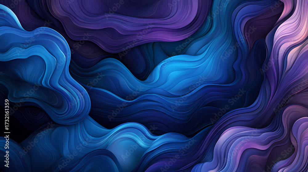 Fototapeta premium Abstract Flowing Colors