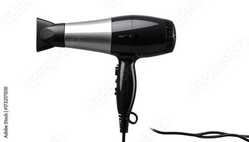 hair dryer isolated on white