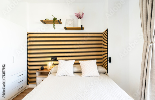 Modern apartment bedroom