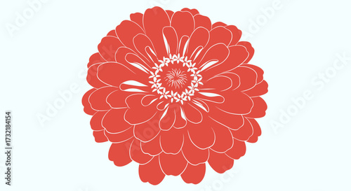 Coral flower illustration (1)