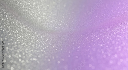 Sparkling silver and purple bokeh background for festive celebrations and elegant designs
