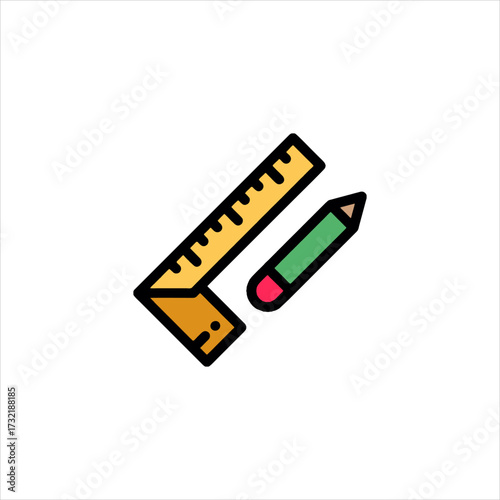 Ruler and Pencil