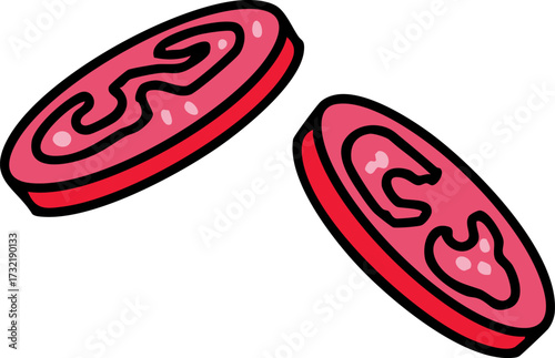 brazil food slices of tomato